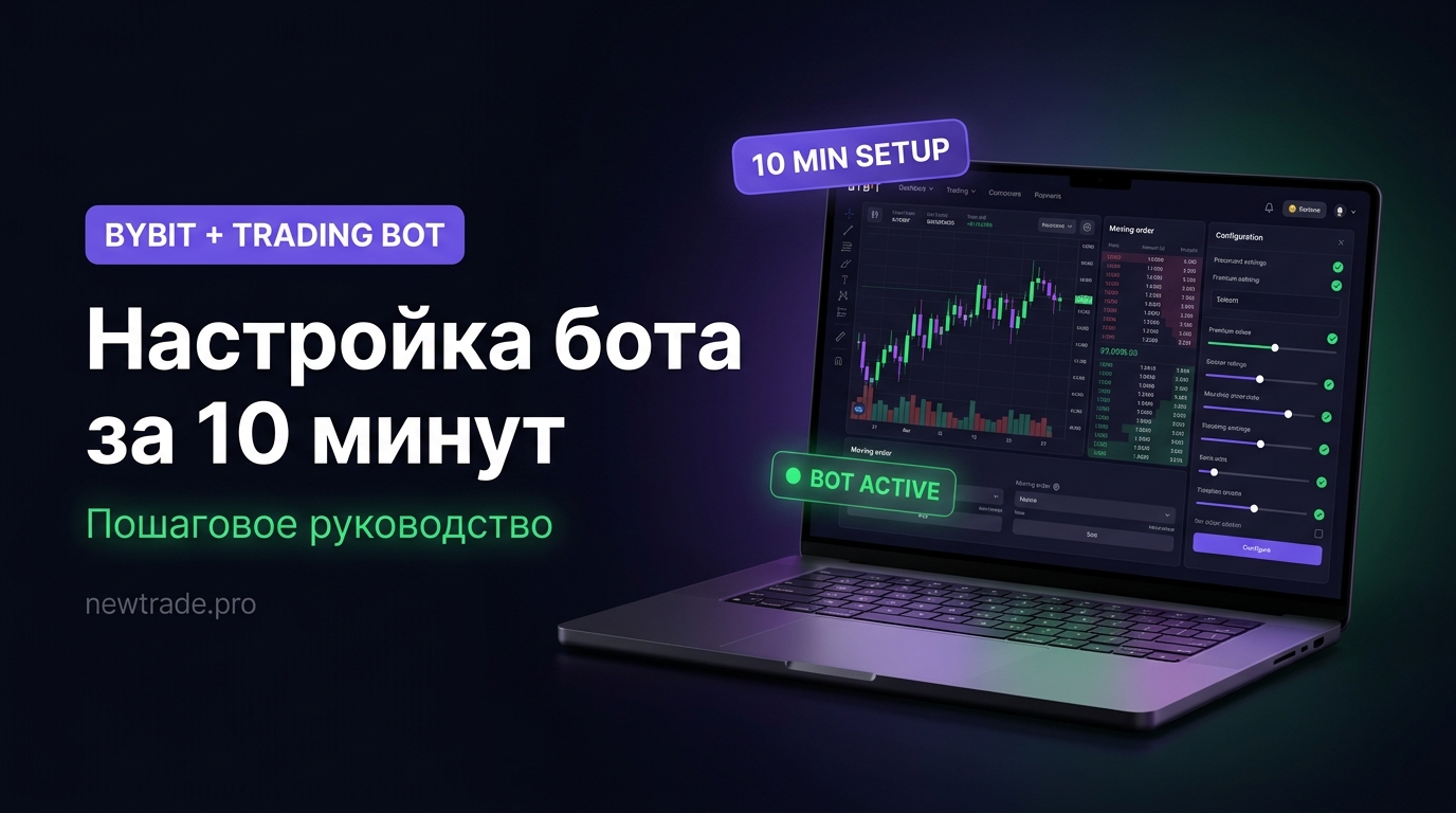Автоматическая торговля на Bybit — настройка торгового бота за 10 минут — newtrade.pro