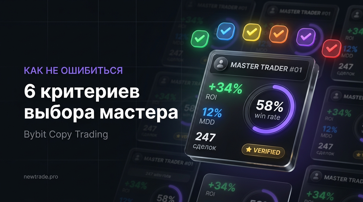 Как выбрать мастер-трейдера на Bybit — 6 критериев анализа — newtrade.pro