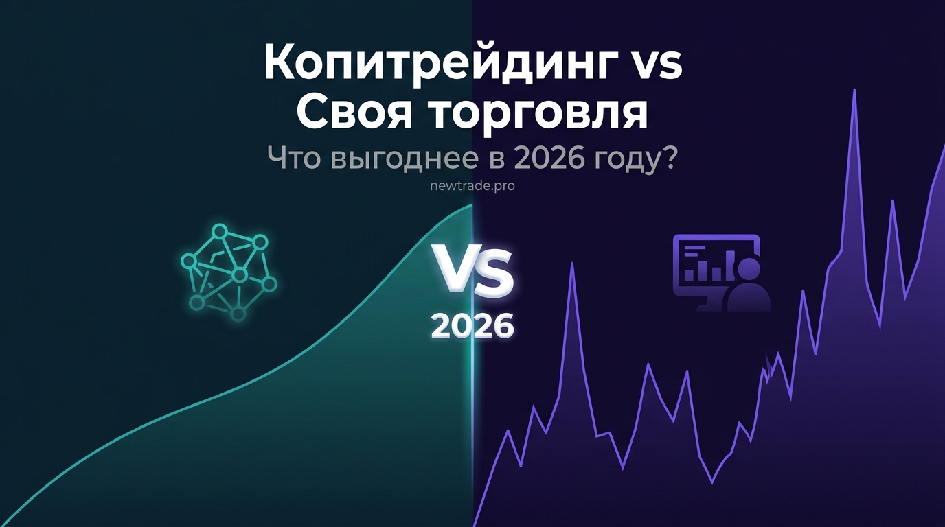 Копитрейдинг vs самостоятельная торговля: что выгоднее в 2026 — сравнение — newtrade.pro