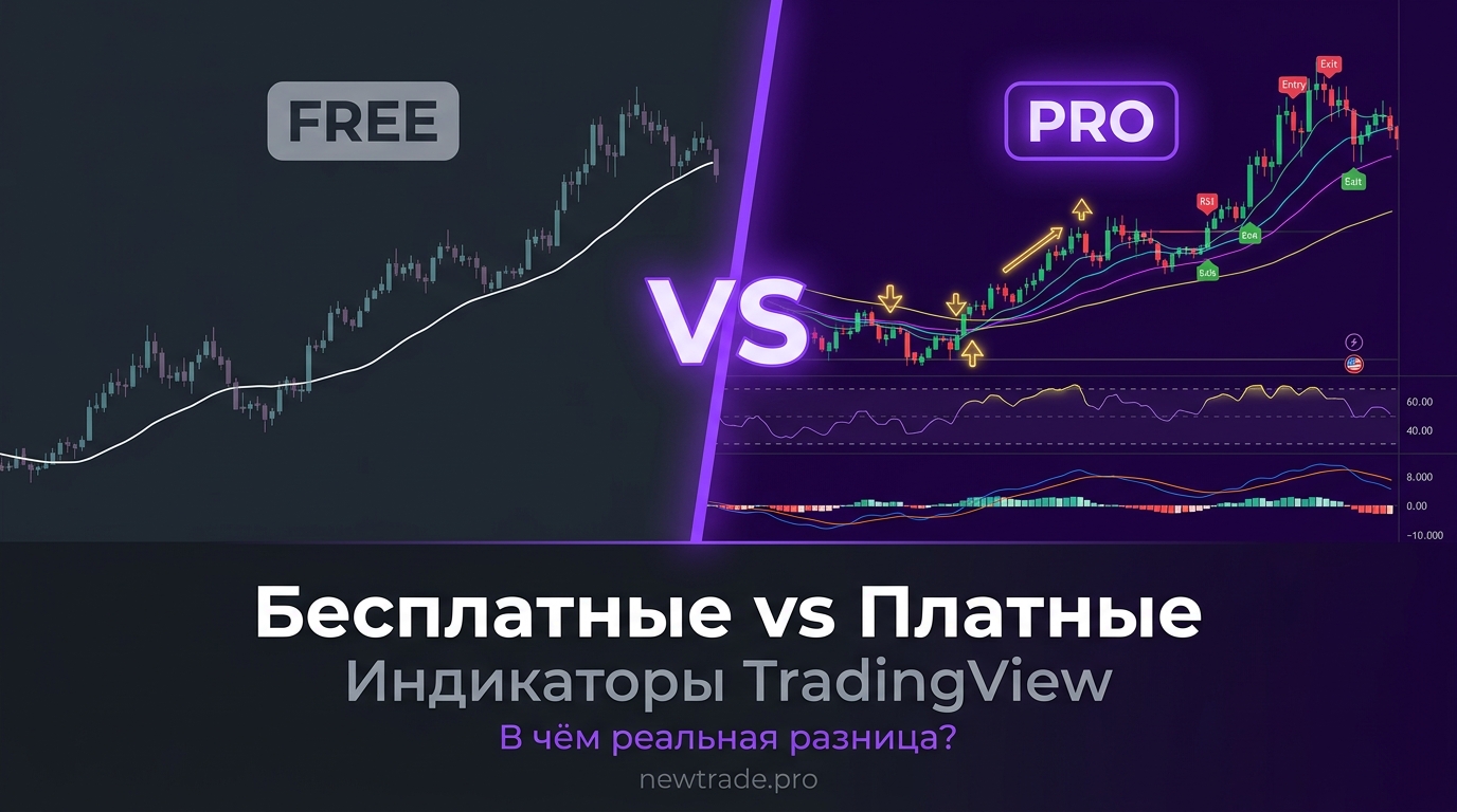 Платные vs бесплатные индикаторы TradingView — сравнение — newtrade.pro